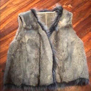 Vintage fur vest